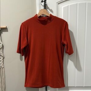 Men's Rust Orange Shirt
